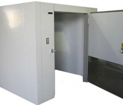 Lauro Equipment Walk-In Cooler 6'x6'x8' No Floor Premium Medium Temp Refrigeration Self-Contained (***Free LTL Freight Shipping Included)