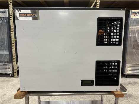 Kold-Draft GBX1064AC 42" X-Series Large Cube Ice Machine Head - 1075 lb/24 hr, Air-Cooled, 208/230V 1PH (New Freight Damaged Unit, Fixed, Tested, Running, Dropping Ice)