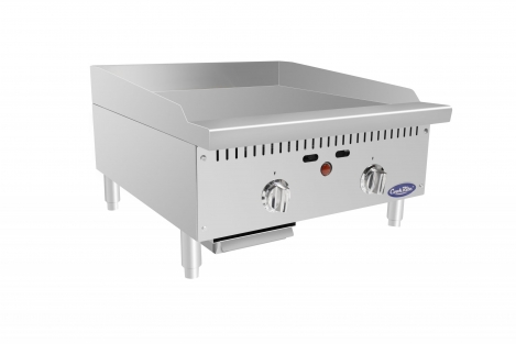 Atosa CookRite ATTG-24 24" Thermostatic Heavy Duty Griddle Gas 1" thick plate
