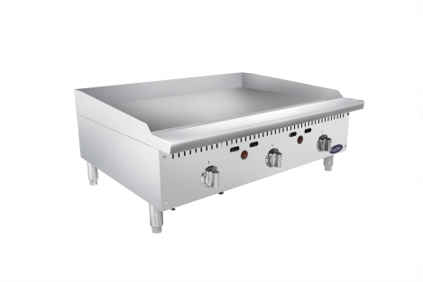 Atosa CookRite ATTG-36 36" Thermostatic Heavy Duty Griddle Gas 1" thick plate