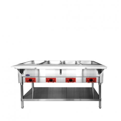 Atosa CookRite CSTEA-4C 4 Open Well Electric Steam Table