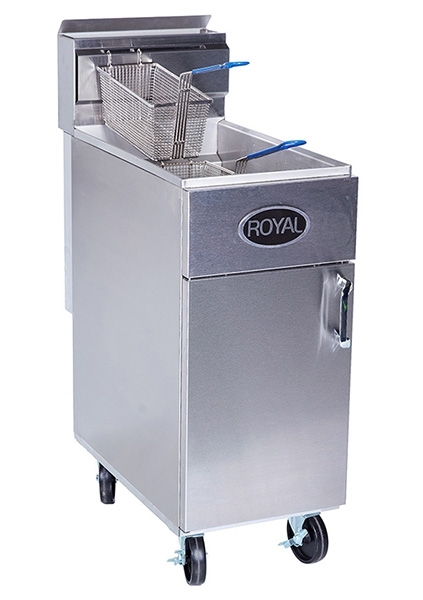 Royal Range of California RFT-50 Gas 50lb. Deep Fat Fryer 114K BTU