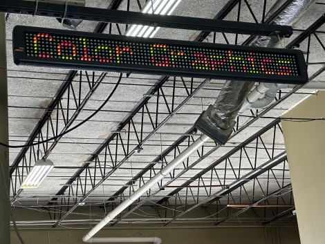 Adaptive Micro Systems ABD120 Alpha Big Dot LED Sign