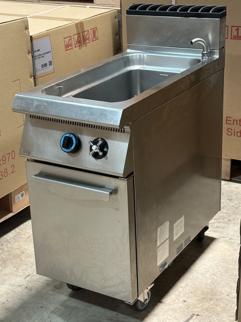 Desco USA CPG-145 Single Tank LP Gas Pasta Cooker on Casters