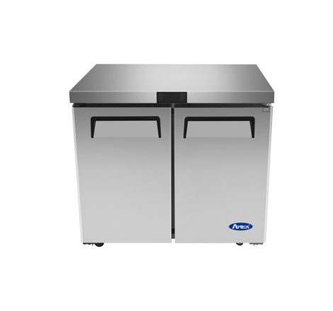 Atosa MGF36RGR 36-5/16" 2 Door Undercounter Refrigerator