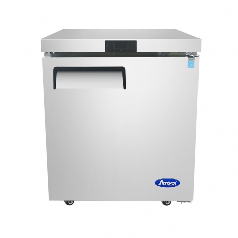 Atosa MGF8405GR 27-1/2" 1 Door Undercounter Freezer
