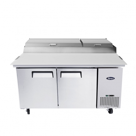 Atosa MPF8202GR 67" 2 Door Pizza Prep Table