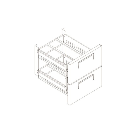 Drawer Kits for Atosa Pizza Prep Tables