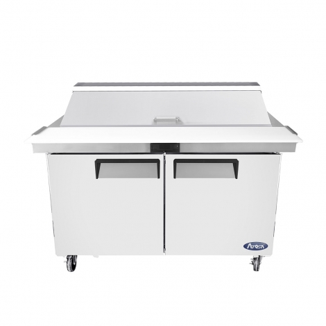 Atosa MSF8303GR 60-1/5" 2 Door Sandwich / Salad Prep Table