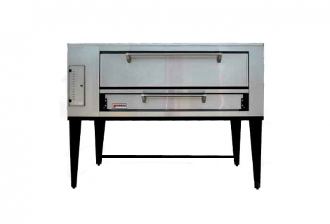 Marsal & Sons SD-448 SD 4 Pie Series Single Pizza Oven Deck Type Gas (4) 18" Pie Capacity