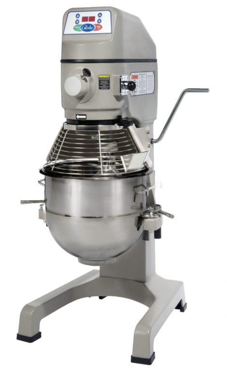 Globe SP30P 30 Quart Planetary Floor Pizza Mixer 3-Speed 220V