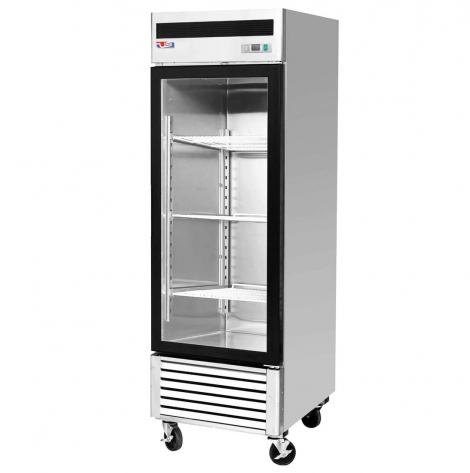 US Refrigeration USBV-24SDF 27" 1 Door Glass Reach-In Freezer