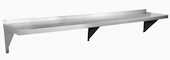 US Stainless USWS-1424-416 14"x24" Stainless Steel Wall Mount Overshelf
