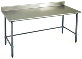 US Stainless USWTS-3048-2R-418-0B 30"x48" All S/S Bakery Work Table