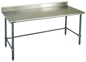 US Stainless USWTS-3060-2R-416-0B 30"x60" All S/S Bakery Work Table