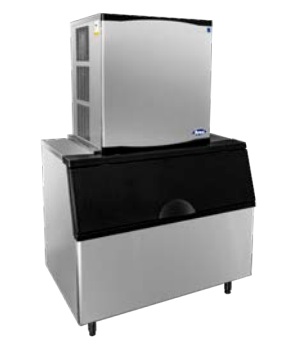 Atosa YR450-AP-161 460lb Cuber Ice Maker w/CYR700P 700lb. Ice Bin w/Water Filter System