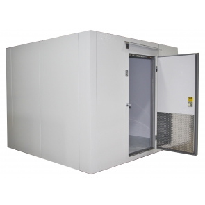 Lauro Equipment Walk-In Freezer 6'x8'x8' with Floor Premium Low Temp Refrigeration Self-Contained (***Free LTL Freight Shipping Included)