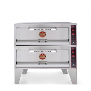 American Range ARSD-6062-BL Stonebake Brick Lined Double Deck Gas Pizza Oven