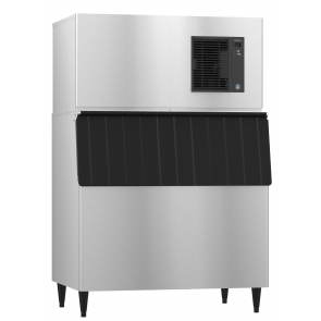 Hoshizaki IM-500SAB 489lb 44" Air Cooled Square Cube Ice Machine w/B-700SF 700lb. Ice Bin