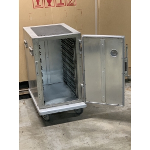 Cres Cor 309-128C Insulated Half-Size Transport Cabinet on Casters