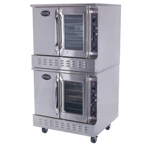Royal Range of California RCOS-2 Gas Convection Oven Double-Deck Standard Depth 140K BTU
