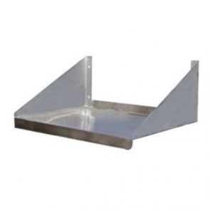 US Stainless USWMS-2424-316 24"x24" Stainless Steel Microwave Shelf