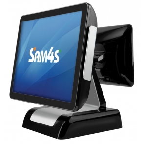 Sam4s Titan-150 Fanless POS Terminal with True Flat Touch Screen 