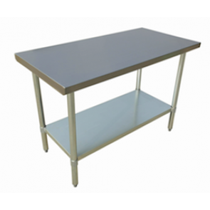 US Stainless USWTS-2436-416 24"x36" All Stainless Steel Work Table 16 Gauge Top
