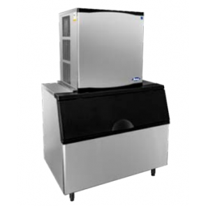 Atosa YR450-AP-161 460lb Cuber Ice Maker w/CYR700P 700lb. Ice Bin w/Water Filter System